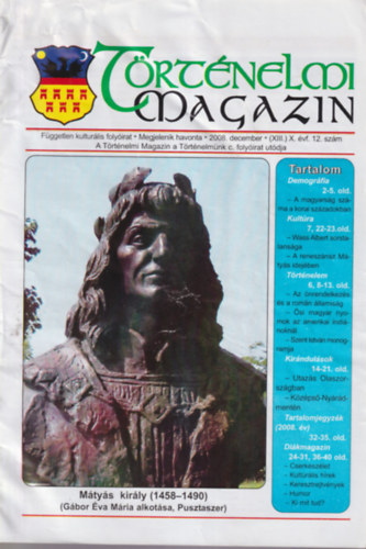 Kádár Gyula - Történelmi magazin 2008. december