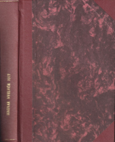 Lrincze Lajos (szerk.) - Magyar nyelvr - 111. vfolyam - 1987 teljes