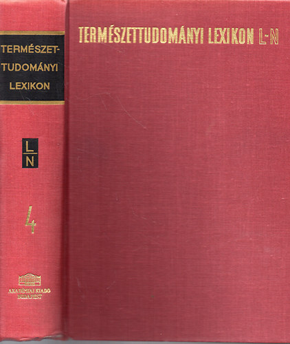Erdey-Grz Tibor - Termszettudomnyi lexikon 4. L-NY