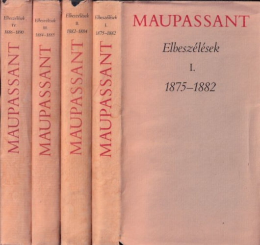 Maupassant - Maupassant elbeszlsek I-IV.