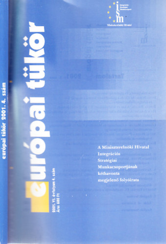 Becsky R�bert (f�szerk.) - Eur�pai t�k�r 2001/4.