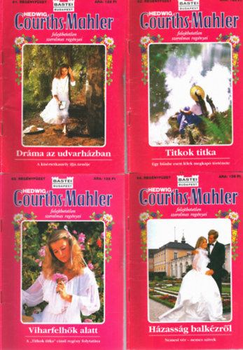 Hedwig Courths-Mahler - Hedwig Courths-Mahler romantikus regényfüzetei 61-70. szám