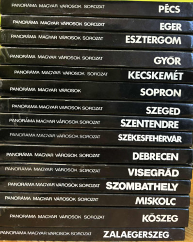 15 db a Panoráma magyar városok sorozatból
