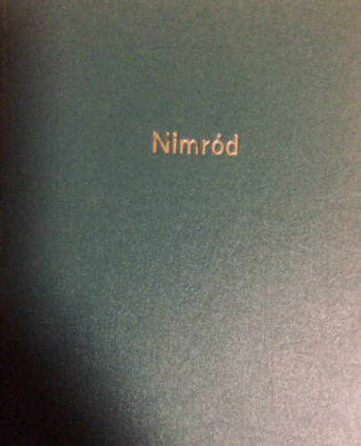 Dr. Abády Gyula, Baróti Géza - Nimród 1975 ( Teljes évfolyam egybekötve , 1-12. szám )