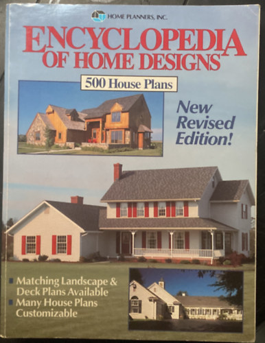 Encyclopedia of Home Designs: 500 House Plans - (Otthontervez�sek Enciklop�di�ja - angol nyelven) angol nyelv�