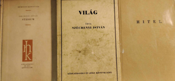 Szchenyi Istvn - Hitel - Vilg - Stdium