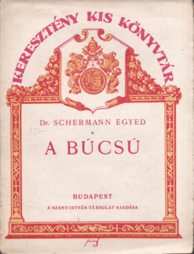dr. Schermann Egyed - A búcsú