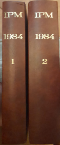 Több szerző - Interpress Magazin 1984. teljes évfolyama I-II. két kötetbe kötve