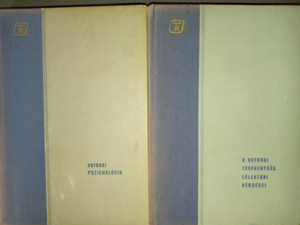 T. G. Jegorov, Sur�nyi G�bor (ford.) - Katonai pszichol�gia + A katonai tev�kenys�g l�lektani k�rd�sei (Tisztek K�nyvt�ra 2 m�)