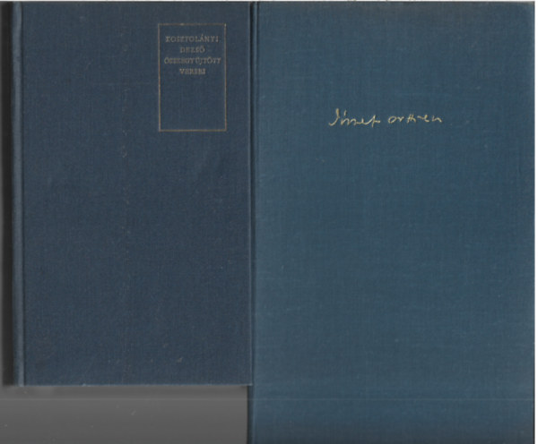 3 db k�nyv, Kosztol�nyi Dezs� �sszegy�jt�tt versei, J�zsef Attila minden verse �s versford�t�sa, Ady Endre �sszes versei