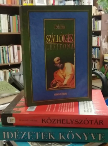 Hern�di Mikl�s, T�th B�la, Szab� Attila Henrik - 3 db-os k�nyvcsomag: Id�zetek k�nyve+ Sz�ll�ig�k lexikona+ K�zhelysz�t�r