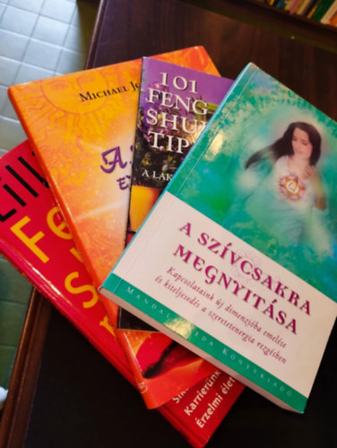 Dr. Brenda Davies, Richard Webster, Michael Johnstone, Lillian Too - Ezotria knyvcsomag 4 darabos KNYVMENT AJNLAT: A szvcsakra megnyitsa, 101 feng shui tipp a laksban, A jsls enciklopdija, Feng Shui praktikk