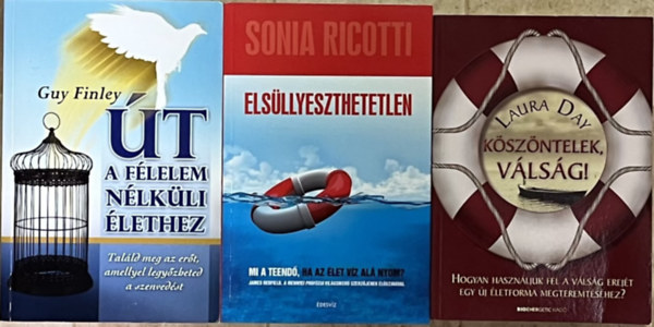 Laura Day, Sonia Ricotti, Guy Finley - letmd knyvcsomag (3 ktet)
