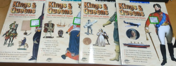 John Guy, Ticktock Publishing Ltd. - Kings & Queens Book I.-IV. (1.-4.) - The Millenium Series