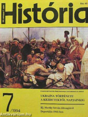 Hist�ria XVI. �vf. 7. sz�m (1994/7)