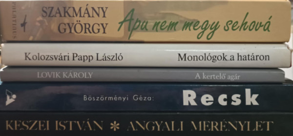 B�sz�rm�nyi Gyula, Keszei Istv�n, Szakm�ny Gy�rgy, Kolozsv�ri Papp L�szl�, Lovik K�roly - Magyar kort�rs k�nyvcsomag