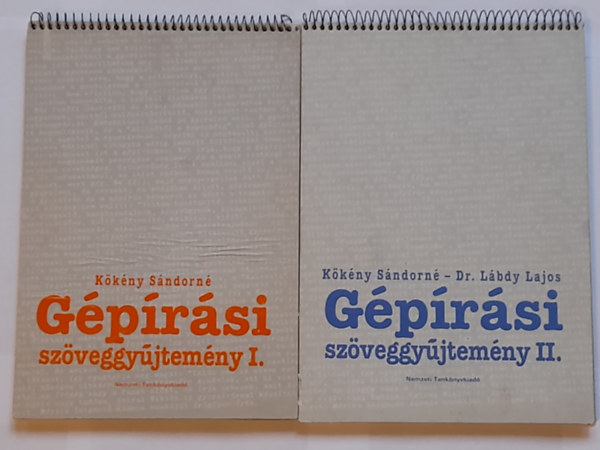 Kökény Sándorné Dr. Lábdy Lajos - Gépírási szöveggyűjtemény I.-II.