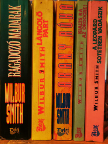 Wilbur Smith - 5 db. Wilbur Smith könyv