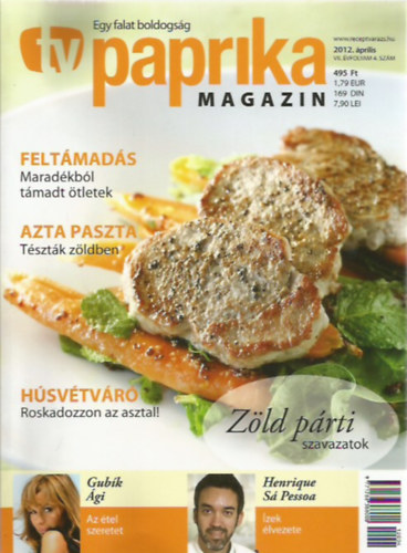 Zsigmond Gbor (szerk.) - TV Paprika magazin - 2012. prilis