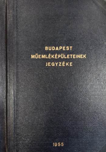 Budapest m�eml�k�p�leteinek jegyz�ke