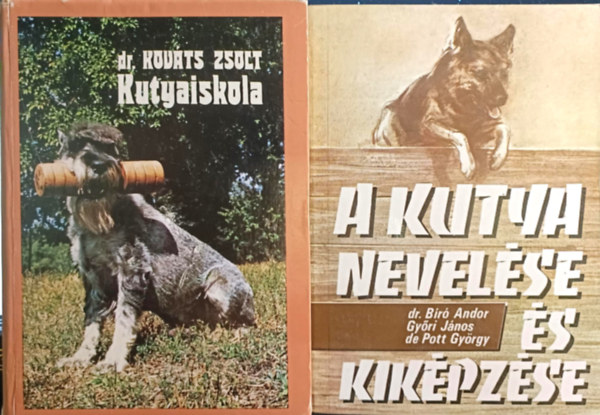 B�r� Andor-De Pott Gy�rgy - Kutyakik�pz�si k�nyvcsomag