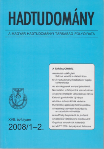 Hadtudom�ny  2008/1-2.
