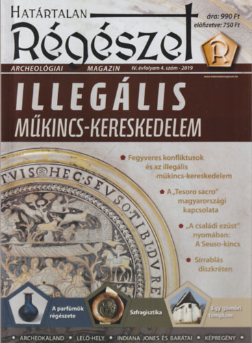 Szil�gyi Kata (szerk.) - Hat�rtalan r�g�szet 2019. 4. sz�m