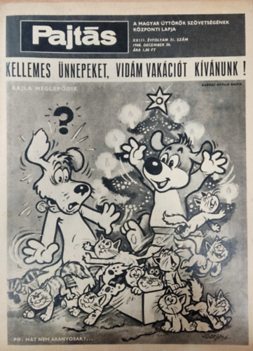 Vasvri Ferenc (szerk.) - Pajts XXIII. vfolyam 51. szm (1968)