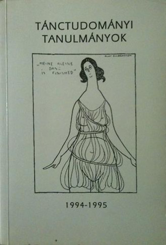 Szdy Eszter (szerk.) - Tnctudomnyi Tanulmnyok 1994-1995