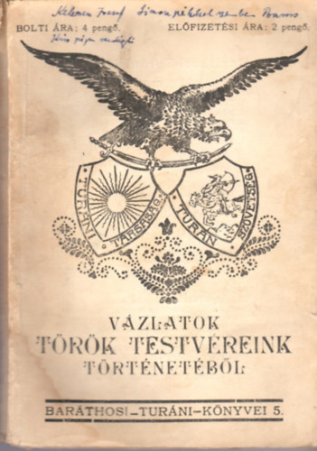 Baráthosi-Balogh Benedek - Vázlatok török testvéreink történetéből