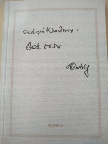 Sz�nt� Kiss Imre - Csak vers