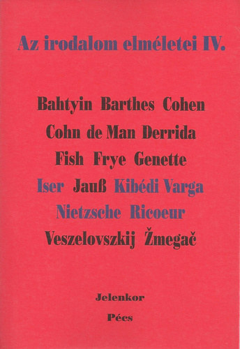 Az irodalom elmletei IV.