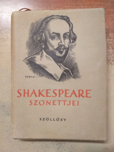 Keszthelyi Zoltán (ford.), Fery Antal - Shakespeare szonettjei