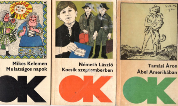 Homrosz, Gustave Flaubert, Carson McCullers, Madch Imre, Tamsi ron - 10 db az  Olcs Knyvtr sorozatbl: bel Amerikban, Kocsik szeptemberben, Mulatsgos napok, Az ember tragdija, Kpes Krnika, ra mutat nlkl, rzelmek iskolja, A rkafelesg - Ember az llatkertben, dsszeia, A prbaj