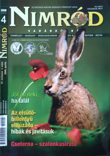 Nimrd vadszjsg 2009. prilis - 97. vfolyam 4.