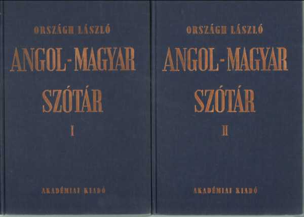 Orsz�gh L�szl� - Angol-Magyar Sz�t�r I-II.