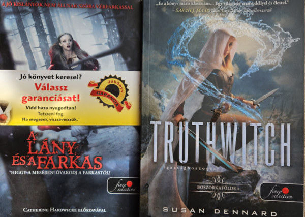 Susan Dennard, Sarah Blakley-Cartwright - Truthwitch - Igazsgboszorka + A lny s a farkas (2 m)