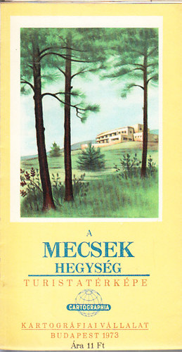 A Mecsek hegysg turistatrkpe