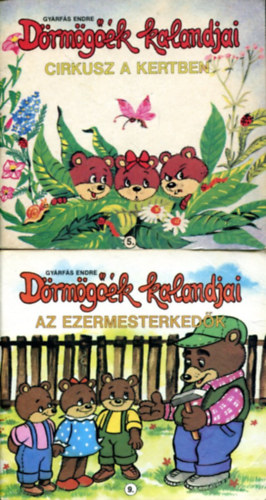 Gyárfás Endre - 2 db Dörmögőék kalandjai - Cirkusz a kertben és Az ezermesterkedők