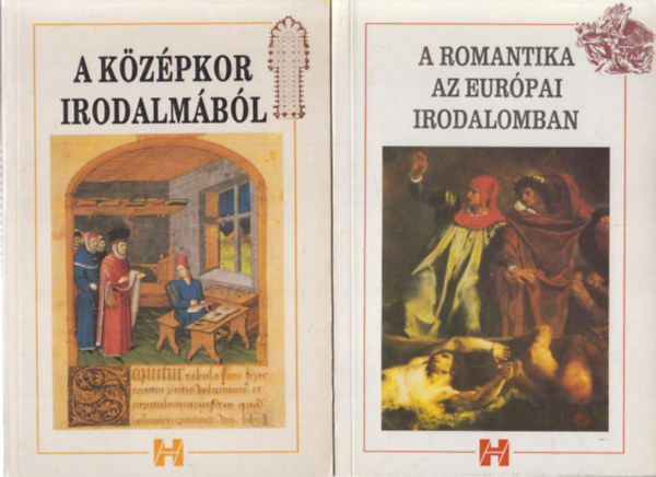 Kelemen Hajna (szerk.) - 2 db irodalomtrtnet knyv: A romantika az eurpai irodalomban (Szveggyjtemny) + A kzpkor irodalmbl