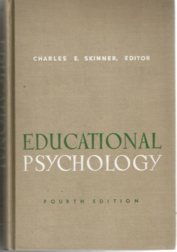 Charles e. skinner (szerk.) - Pedaggiai pszicholgia (negyedik kiads)