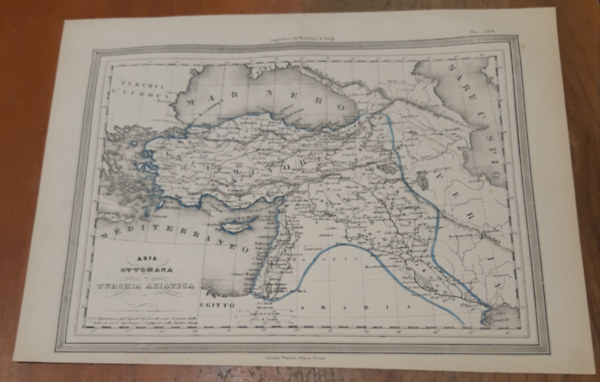 J.G. BARBIE DU BOCAGE A. VUILLEMIN J.B. CHARLE V. LEVASSEUR T. DUVOTENAY H. DUFOUR - Asia Ottomana Turrchia Asiatica /�zsiai T�r�korsz�g t�rk�p/