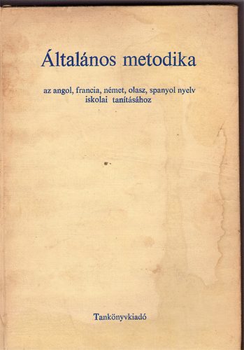 Ban; Szoboszlay - ltalnos metodika