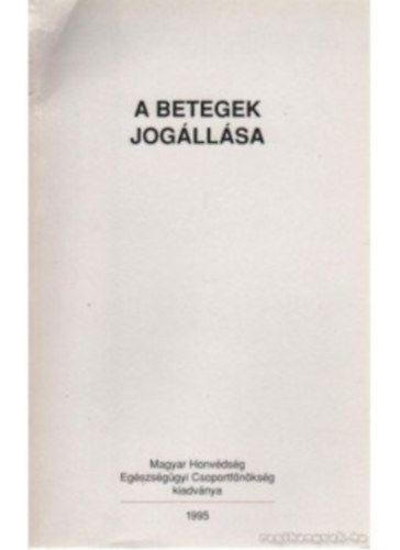 Lrincz Jen dr. - A betegek jogllsa