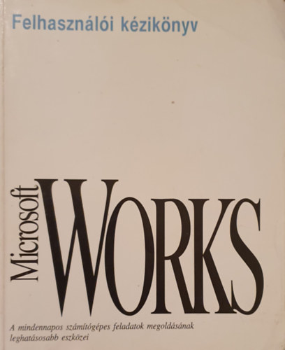 Microsoft Works 3.0-as kiads, Windows sorozat (Felhasznli kziknyv)