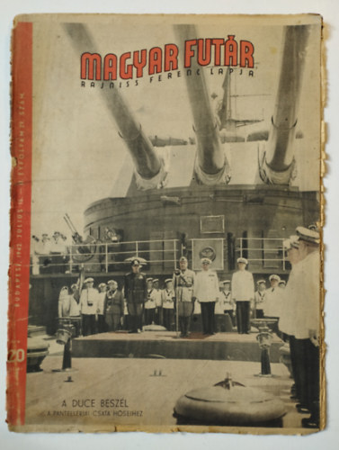 Rajniss Ferenc (fszerkeszt) - Magyar Futr 1942. jlius 15. - II. vfolyam 29. szm