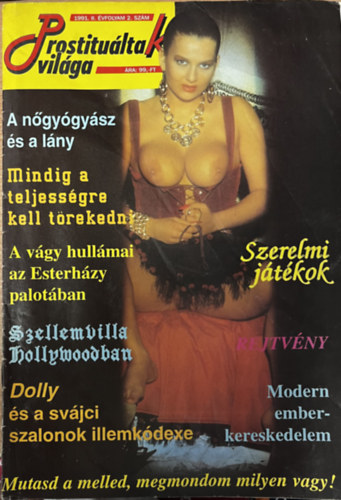Prostituáltak világa 1991. II. évf. 2. szám