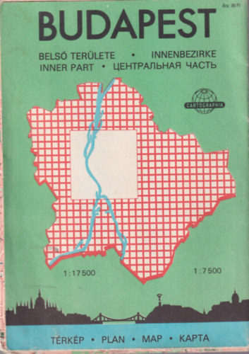 Budapest bels terlete trkp ( 1990-es )