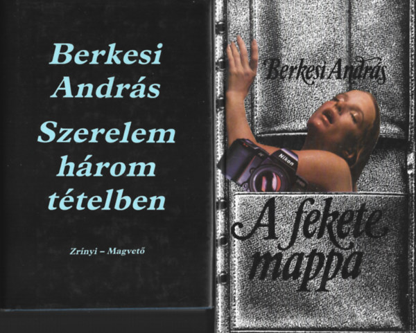 Berkesi Andrs - 2 db knyv, Szerelem hrom ttelben, A fekete mappa
