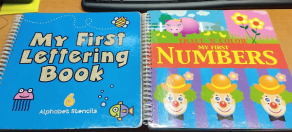 The Five Mile Press - My First Lettering Book + Trace 'N' Color My First Numbers (2 ktet)